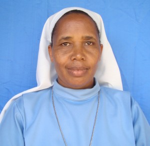 SR. JUSTINA SIMON KARAMA. THE GRAIL SISTERS- SAME- KILIMANJARO (Age 41 yrs)